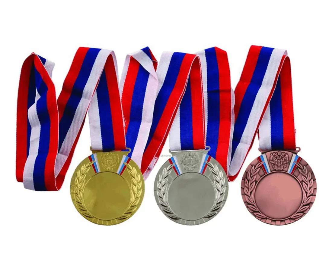 Комплекты наград. Медали спортивные. Медаль с ленточкой. Спортивные награды. Медаль спорт.