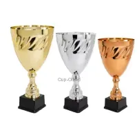 Золотой кубок K139B, Цвет: золото, Высота кубка, см.: 53, Диаметр чаши, мм.: 260, изображение 2