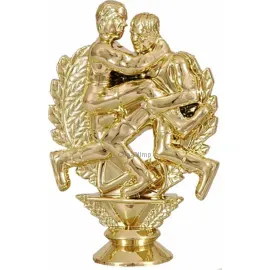 Подарочная статуэтка борьба F142 в интернет-магазине kubki-olimp.ru и cup-olimp.ru Фото 0