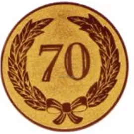 Спортивные вкладыш юбилей 70 лет d2 a143 в медали на заказ в интернет-магазине kubki-olimp.ru и cup-olimp.ru Фото 0