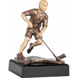 Купить пластиковую статуэтку хоккей с мячом RFST2024_BRK в интернет-магазине kubki-olimp.ru и cup-olimp.ru Фото 0