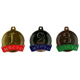 Медаль MK 514 G (50мм), Цвет медали: золото, Диаметр медали, мм.: 50