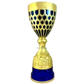 Кубок K797, Цвет: золото/красный, Высота кубка, см.: 29.5, Диаметр чаши, мм.: 120