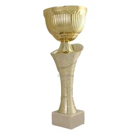 Кубок K593C (3), Цвет: золото, Высота кубка, см.: 31, Диаметр чаши, мм.: 120