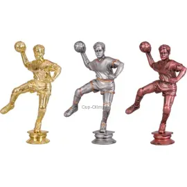 Фигурка F63/G гандбол м., Цвет пластиковых статуэток: золото, Высота статуэтки, см.: 14