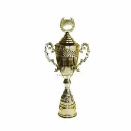 Кубок K381, Цвет: золото, Высота кубка, см.: 58, Диаметр чаши, мм.: 140