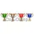 Кубок 2 место P196C-RD(3) без крышки в интернет-магазине kubki-olimp.ru и cup-olimp.ru Фото 0