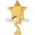 Цена статуэтки звезда F200 в интернет-магазине kubki-olimp.ru и cup-olimp.ru Фото 0