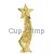 Статуэтка призовая звезда F208 в интернет-магазине kubki-olimp.ru и cup-olimp.ru Фото 0