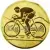 Вкладыш велосипедный D2 A99/B   в медали спортивные для детей в интернет-магазине kubki-olimp.ru и cup-olimp.ru Фото 0