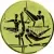 Вкладыш гимнастика AM2-150-G в медали для детей спортивные за участие в интернет-магазине kubki-olimp.ru и cup-olimp.ru Фото 0