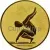 Вкладыш гимнастика AM1-44-G в медали спортивные для награждения в интернет-магазине kubki-olimp.ru и cup-olimp.ru Фото 0