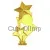 Купить наградные статуэтки в и cup-olimp.ru  звезда F224A в интернет-магазине kubki-olimp.ru и cup-olimp.ru Фото 0