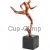 Наградной кубок с надписью  бег RFPL1007K в интернет-магазине kubki-olimp.ru и cup-olimp.ru Фото 0