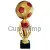 Кубок наградной 4148, Цвет: золото/красный, Высота кубка, см.: 34.5, Диаметр чаши, мм.: 120