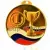 медали спортивные для детей RUS3G в интернет-магазине kubki-olimp.ru и cup-olimp.ru Фото 1