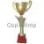 Золотой кубок 3024F (6), Цвет: золото/красный, Высота кубка, см.: 23, Диаметр чаши, мм.: 80, изображение 2