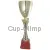 кубок K222 С (3), Цвет: золото/красный, Высота кубка, см.: 33, Диаметр чаши, мм.: 100, изображение 2