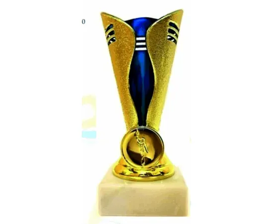 Купить золотистый кубок наградной P21A в интернет-магазине kubki-olimp.ru и cup-olimp.ru Фото 0