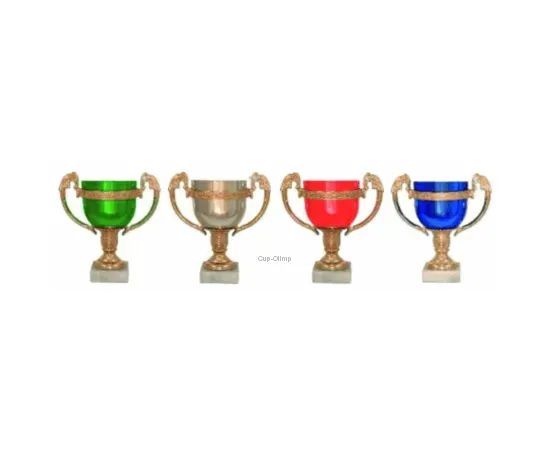 Кубок 2 место P196C-RD(3) без крышки в интернет-магазине kubki-olimp.ru и cup-olimp.ru Фото 0