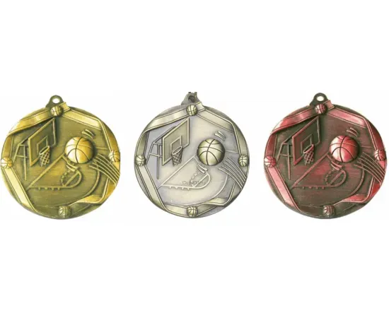 купить медали спортивные для детей баскетбол MD 603G в интернет-магазине kubki-olimp.ru и cup-olimp.ru Фото 2