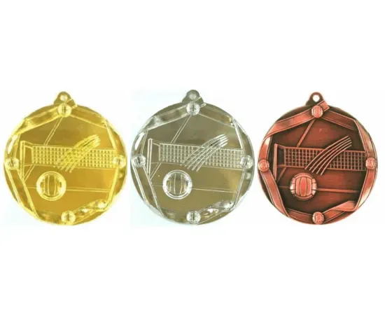 медали для спортивных соревнований волейбол MD 617G в интернет-магазине kubki-olimp.ru и cup-olimp.ru Фото 1