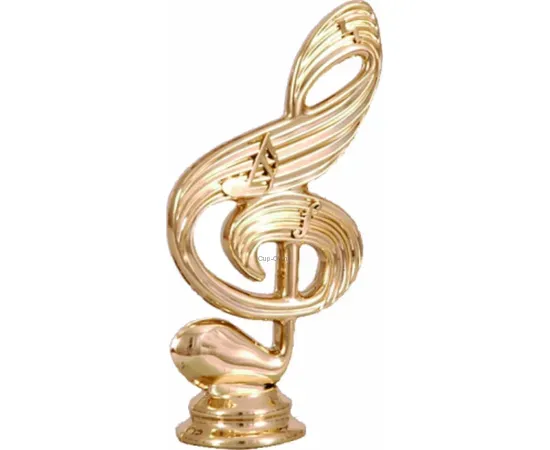 Кубок статуэтка скрипичный ключ F157 в интернет-магазине kubki-olimp.ru и cup-olimp.ru Фото 0