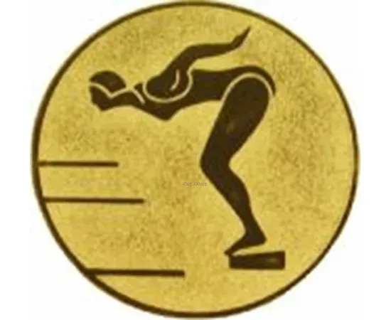 Изготовление спортивных вкладыш женское плавание am1-139-g в медалей в интернет-магазине kubki-olimp.ru и cup-olimp.ru Фото 0