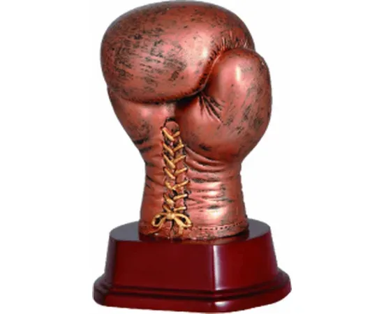 Бюджетная статуэтка боксёрская перчатка RJ 280 в интернет-магазине kubki-olimp.ru и cup-olimp.ru Фото 1