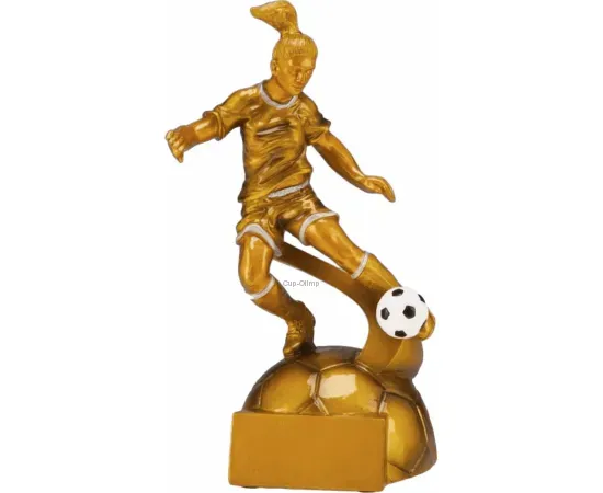 Статуэтки для награждения женский футбол RF8001K в интернет-магазине kubki-olimp.ru и cup-olimp.ru Фото 0