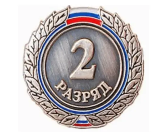 Знак I разряд (взрослый), Разряд спортивный: II разряд