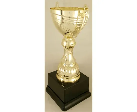 Кубок K696C (3), Цвет: золото, Высота кубка, см.: 36, Диаметр чаши, мм.: 140, изображение 3
