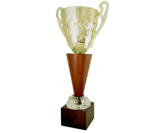Кубок Н 1106C (3), Цвет: золото, Высота кубка, см.: 48.5, Диаметр чаши, мм.: 160, изображение 2