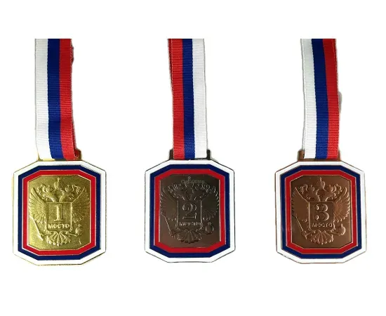 Медаль MD RUS 12, Цвет медали: золото, Диаметр медали, мм.: 70