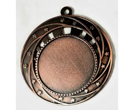 Медаль 80mm  MZ 3880 G, Цвет медали: бронза, Диаметр вкладыша, мм.: 50, Диаметр медали, мм.: 80