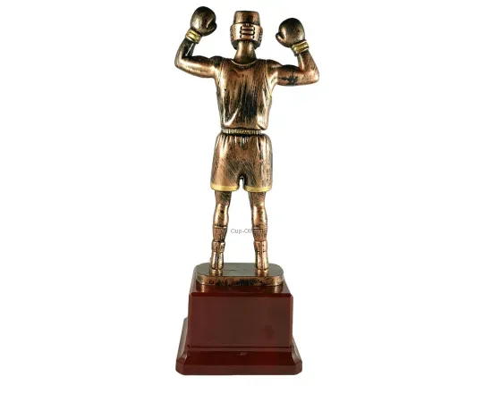 Статуэтка боксёрские перчатки, Высота литой статуэтки: 26, Материал: пластик, изображение 2