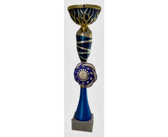 Кубок L 3185 C (30,80мм), Цвет: синий, Высота кубка, см.: 30, Диаметр чаши, мм.: 80, изображение 2