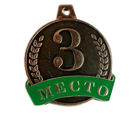 Медаль MK 514 G (50мм), Цвет медали: бронза, Диаметр медали, мм.: 50
