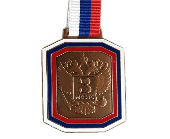 Медаль MD Rus 12 G, Цвет медали: бронза, Диаметр медали, мм.: 70