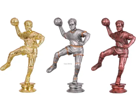 Фигурка гандбол F63, Цвет пластиковых статуэток: золото, Высота статуэтки, см.: 14