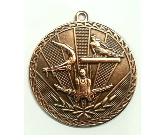 Медаль MV16 G (муж. гимнастика), Цвет медали: бронза, Диаметр медали, мм.: 50