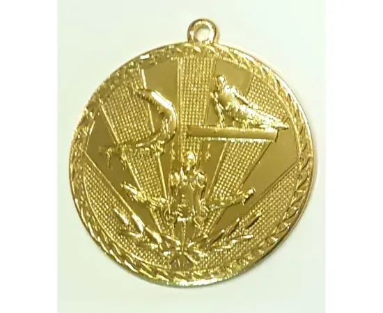 Гимнастика мужчины, Цвет медали: золото, Диаметр медали, мм.: 50, изображение 2