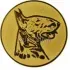 Комплект спортивных вкладыш собаки D1 a84 в медалей в интернет-магазине kubki-olimp.ru и cup-olimp.ru Фото 0