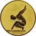 Купить вкладыш гимнастика D2 a88 в медали спортивные оптом в интернет-магазине kubki-olimp.ru и cup-olimp.ru Фото 0