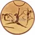 Купить вкладыш гимнастика D1 a156 в медали спортивные для детей в интернет-магазине kubki-olimp.ru и cup-olimp.ru Фото 0