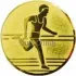 Вкладыш бег AM2-25-G в медали спортивные 1 2 3 место в интернет-магазине kubki-olimp.ru и cup-olimp.ru Фото 0