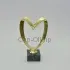 Купить статуэтку в МосквеФигура сердце MH 2 в интернет-магазине kubki-olimp.ru и cup-olimp.ru Фото 0