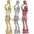 Фигурка баскетбол F01, Цвет пластиковых статуэток: золото, Высота статуэтки, см.: 17