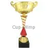 Кубок 4067F (6), Цвет: золото/красный, Высота кубка, см.: 39.5, Диаметр чаши, мм.: 160