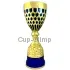 Кубок К797 С (3), Цвет: золото/красный, Высота кубка, см.: 35.5, Диаметр чаши, мм.: 140